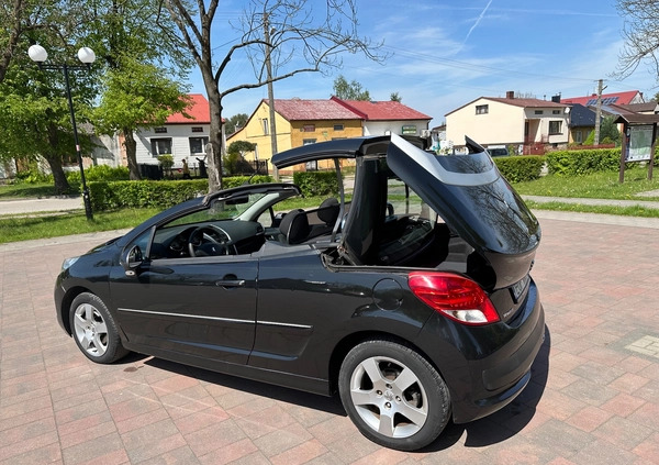 Peugeot 207 CC cena 19500 przebieg: 141000, rok produkcji 2012 z Łazy małe 211